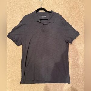 Vince Men's Charcoal Polo Shirt